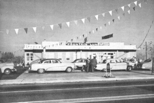 Bus Depot in 1954