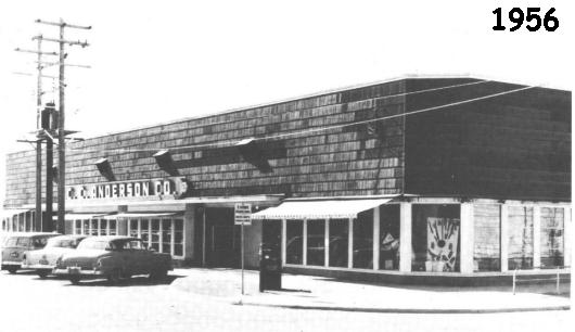 CC Anderson's in 1955